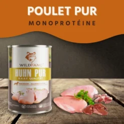 Wildfang® croquettes junior au poulet pour chiots - sans céréales - 2 x 6 kg