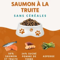 Wildfang® maxi adult croquettes au saumon et à la truite – sans céréales - 2 kg