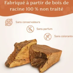 Wildfang - mâcher des racines de bruyère arborescente - 1 x xl