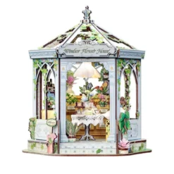Windsor flower house - maquette booknook serre-livre