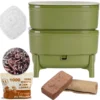 Wormcube lombricomposteur vert 2p